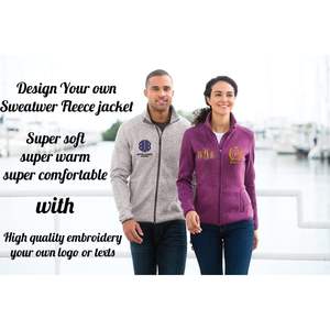 Chaquetas de Forro Polar Personalizadas para Mujer L232, 3 Colores, Personalizadas con su Propio Logotipo, Textos y Costuras, Chaqueta para Hombre - Product Image 4