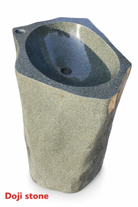 Lavabo de Mármol Tallado a Mano de Lujo Moderno, Independiente y Fácil de Limpiar - Lavabo Premium para Baños de Villas y Vanidades - Product Image 2