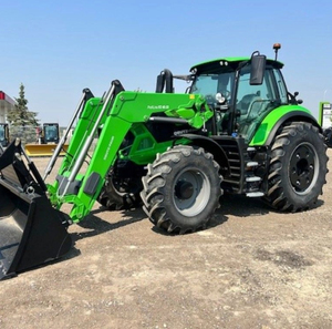 รถแทรกเตอร์ Deutz-Fahr 6160 ขับเคลื่อน 4 ล้อ กำลัง 160 แรงม้า สำหรับงานหนัก เครื่องยนต์ดีเซล พร้อมห้องโดยสาร ระบบไฮดรอลิก แข็งแรง ทนทาน เหมาะสำหรับงานเกษตร - Product Image 1
