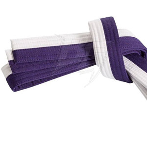 เข็มขัดฝึกซ้อม BJJ คุณภาพพรีเมียมสำหรับขายส่ง  วัสดุผ้าฝ้ายนุ่ม  ปักลายสีตามสั่ง  ปรับขนาดได้ - Product Image 4