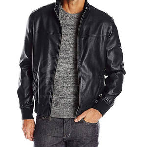 Chaqueta de cuero de alta calidad con logotipo personalizado, chaqueta de cuero de moda, chaqueta de cuero para hombre - Product Image 6