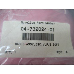 Novellus 04-732024-01 Cable Assy, ESC, V, P/2 50FT - Equipo y piezas de semiconductores de confianza globales en el mercado - Product Image 1