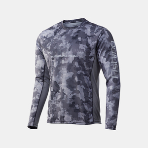 Camiseta de Pesca Unisex de Secado Rápido, Transpirable, Ligera, de Alto Rendimiento, 100% Poliéster, UPF 50+, con Logotipo Personalizado, Impresión Digital - Product Image 5