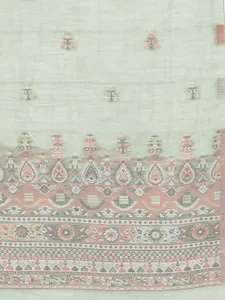 Ensemble Salwar Kameez en coton vert pour femmes avec imprimé floral et dupatta, tenue traditionnelle indienne et pakistanaise pour les occasions décontractées - Product Image 5