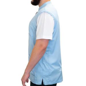 Barber Vest Salon Workers Easy <b>Iron</b> Quick Dry Cotton Polyester Fabric Durable Eco-Friendly High-quality OEM Customized - Product Image 3
