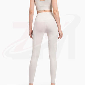 Conjunto de yoga personalizado con MOQ bajo para mujer, ropa deportiva ajustada de alta calidad, conjunto de yoga para mujer. - Product Image 5