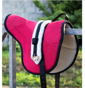 Soft Fleece Bareback Saddle for Horses | Non-Slip Horse Riding Pad | OEM Supplie <b>Equestrian</b> Training Equipment Wholesale - Product Image 4