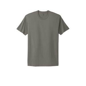 เสื้อยืดคอตตอนแบบขายส่งพร้อมบริการจัดส่งแบบ DDP เนื้อผ้านุ่ม สวมใส่สบายสำหรับผู้ชาย ตัดเย็บด้วยตะเข็บด้านข้าง สไตล์ Next Level รับสกรีนโลโก้ เสื้อยืดเปล่า - Product Image 3