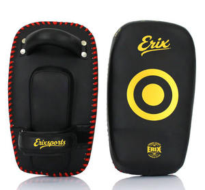 Almohadilla de Patada de Alta Calidad para Muay Thai y Boxeo, Cuero Genuino y Cuero PU, Material EVA, Productos de Boxeo Premium - Product Image 3