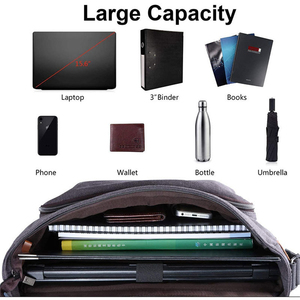 New Men's Casual Business Sport style Large capacity Customizable Durable Water-resistant Single-shoulder <b>Laptop</b> Crossbody Bag - Product Image 4