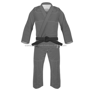 Kimono de Jiu Jitsu Brasileño Morado, Poliéster/Algodón, Uniforme Profesional de BJJ, Tela de 500g, Duradero, de Secado Rápido y Transpirable para Adultos - Product Image 3