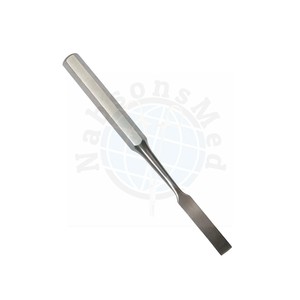 Osteotome Hibbs 9 pouces droit en acier inoxydable allemand, burin chirurgical orthopédique manuel, instrument médical de classe I - Product Image 4