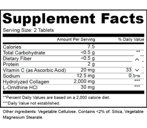 Tabletas de suplementos de colágeno de etiqueta privada - Product Image 2