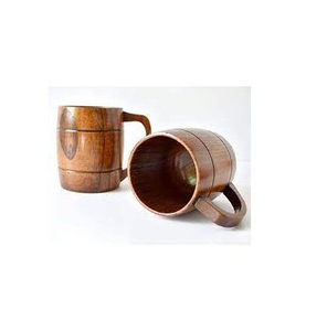 Mug à café en bois naturel, tasse écologique, mug à café en bambou, artisanat indien, produit en promotion - Product Image 5