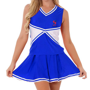 Tenue de cheerleading Solid Trader Top Performance Sportswear aux couleurs vibrantes, technologie de séchage rapide, coupe douce et respirante - Product Image 3