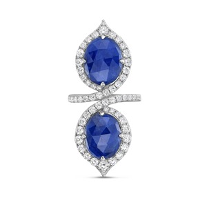 1.95 CT <b>Emerald</b>-Cut Moissanite Engagement <b>Ring</b> 925 Sterling <b>Silver</b> Rhodium Plated Prong Set IGI Certified - Product Image 4