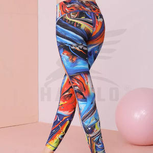 Leggings de Yoga para Hombre de Alta Calidad, Material de Spandex/Nylon sin Costuras, Cintura Elástica, Estilo Sólido, Pantalones Elásticos Completos, Disponibles en Línea - Product Image 5