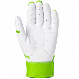 Gants de frappe de baseball renforcés avec protection du pouce et de la plante des doigts, anti-vibration, rembourrage intégré, sangle Velcro – Vente en gros - Product Image 5