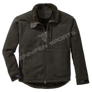 Veste thermique zippée intégrale pour homme, respirante, légère, 100% polaire, pour le camping et la chasse - Product Image 1