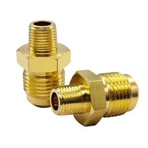 Raccord de tuyauterie haute pression en laiton usiné CNC sur mesure de qualité supérieure, raccord de plomberie, raccord hydraulique, adaptateur mâle évasé - Product Image 3