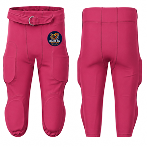 Pantalon de football américain personnalisé, sublimation, imperméable, écologique, 100% polyester, respirant, couleur unie, séchage rapide, best-seller - Product Image 3