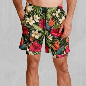 Nouveau design, short de sport imprimé intégral, respirant pour l'été, short de sublimation pour homme avec taille élastique - Product Image 2