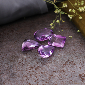 Ametiste violette de haute qualité, taille ovale, pour la fabrication de bijoux, vente en gros, toutes tailles disponibles, prix de gros - Product Image 2