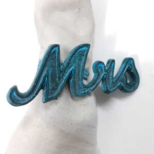 Antique poisson métal coulée serviette anneau Oriental Design fait à la main vintage métal poisson serviette anneau Style pour les fêtes - Product Image 4