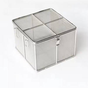 Stainless Steel <b>Wire</b> Mesh Tray Sterilization <b>Basket</b> for Medical Autoclave High Quality Surgical Instrument Tray - Product Image 1