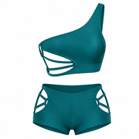 Combinaison de pole dance pour femmes adultes, durable, de haute qualité, en spandex/polyester, extensible, respirante, coupe régulière, fitness, sur mesure