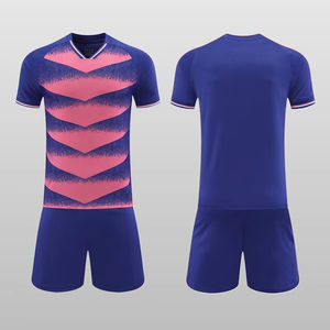 บริการ OEM เสื้อฟุตบอลแบบกำหนดเอง ชุดยูนิฟอร์ม โพลีเอสเตอร์ 100% ระบายอากาศได้ดี แห้งเร็ว สวมใส่สบาย เสื้อฝึกซ้อมฟุตบอล - Product Image 5