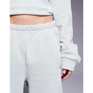 Wearpex Wholesale Autumn Streetwear Fleece <b>Jogger</b> <b>Flare</b> Pants Regular Fit 100% Cotton Breathable Eco-Friendly Drawstring <b>Women</b> - Product Image 3