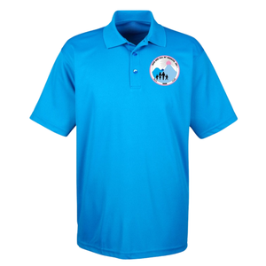 Camisa Polo para Hombre, Azul, con Logotipo Bordado, Manga Corta, Cuello Camisero, Mezcla de Algodón, Informal, para Negocios, Golf, Uniforme, Ropa Deportiva - Product Image 3