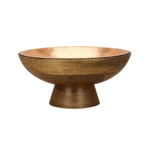Bol à chocolat en fer martelé, design dernier cri, qualité supérieure, couleur noire, pour servir des fruits et des desserts, par Home Arts - Product Image 4