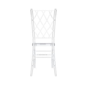 Sedia in bambù trasparente, semplice ed elegante, ideale per matrimoni e feste - ZHUGE-4 - Product Image 3