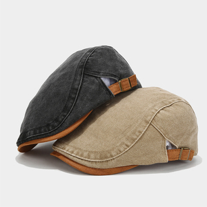 Gorra Newsboy de Terciopelo Suave al por Mayor de Fábrica, Gorra Gatsby Clásica de 8 Paneles, Gorra Baker Boy de Pana con Diseño Personalizado, Alta Calidad - Product Image 2