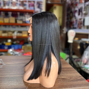 Wholesale human hair Vietnamese raw hair HD lace <b>front</b> <b>wigs</b> Smooth straight human hair <b>wigs</b> Top quality human hair <b>wig</b> - Product Image 1