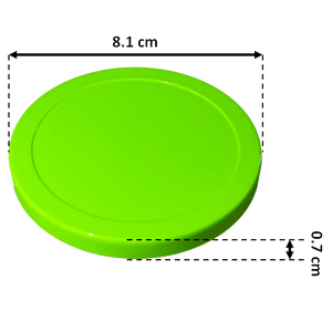 Premium Anti-Static Polycarbonate <b>Air</b> <b>Hockey</b> Pucks Wear Resistant with Bright Glossy Finish for Arcade Coin Operated Games - Product Image 5