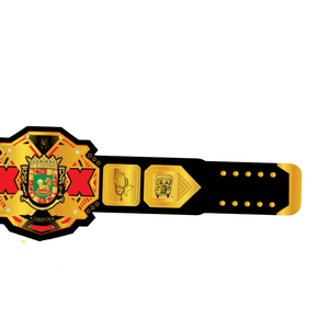 Custom Wrestling Championship Belt with Gold Plate - High Quality Durable Ideal for Events Collectors and Fans - Product Image 3