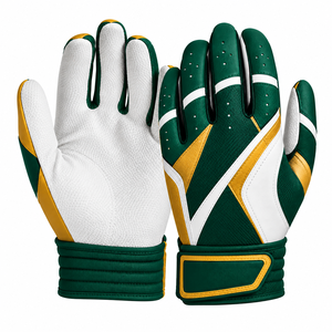 Gants de frappe personnalisés pour softball et baseball, antidérapants, en cuir Cabretta, pour hommes, fabriqués par Elson Sports - Product Image 6