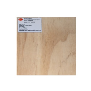 E0 <b>Pine</b> Plywood Water Resistant ODM Eco-Friendly 4ftx8ft Model 9-12-15-18mm for Bedroom Living Room Hotel Furniture - Product Image 1