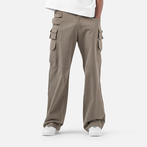 Pantalon cargo camouflage ample pour hommes grandes tailles, pantalon décontracté à jambe droite pour le printemps, l'automne, la randonnée - Product Image 3