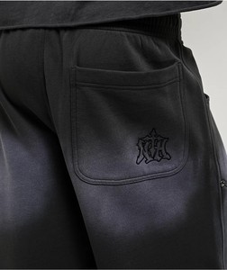 Pantalon Harem Noir Homme Taille Élastique Cordon de Serrage Multiples Poches Style Urbain Tissé Mi-Épais Respirant Coupe Ample Décontractée Hiver - Product Image 6