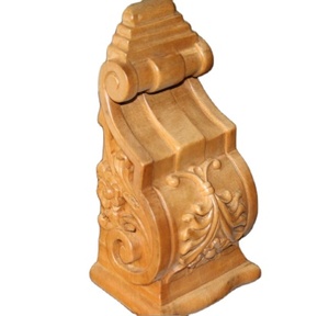 <b>Rustic</b> Solid Wood Corbels for Shelves <b>Cabinets</b> Decorative Wooden Brackets Farmhouse Kitchen Island Support Solid Wood Corbels - Product Image 1