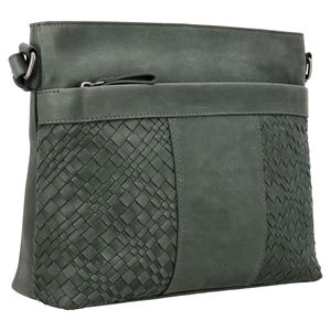 Sac à bandoulière vertical en cuir personnalisé pour garçons, sac messager imperméable de haute qualité pour hommes - Product Image 2