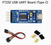 Módulo convertidor USB UART TTL FYX Stock FT232RL FT232R, adaptador de programación serial USB, placa de descarga 3V3 5V integrada
