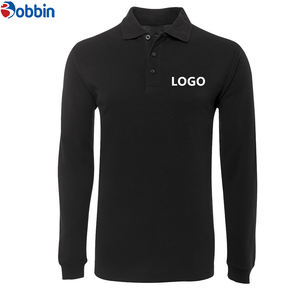 Polo de Manga Larga para Hombre, Diseño Moderno y Transpirable con Estampado Digital, Unisex, Casual, en Poliéster/Algodón, Servicio OEM - Product Image 4