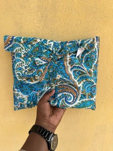 Conjunto de pijama de invierno con estampado de Paisley para mujer, 100% algodón, manga larga, cuello vuelto, cintura elástica de longitud completa, ropa de dormir informal - Product Image 6