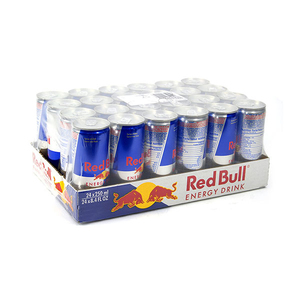 Red Bull Original 24x250ml Cans Contains 0.1g Salt Per 100ml For Electrolyte Balance During <b>Physical</b> Activity Wholesale - Product Image 2