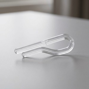 AA0158 Clip en plastique pour vêtements |   Clip à vêtements en plastique transparent en forme de U pour maintenir les vêtements, utilisation pratique - Product Image 4